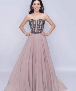 Nina Canacci - 3140 Beaded Corset Sweetheart Bodice Evening Gown 10 Nina Canacci - 3140 Beaded Corset Sweetheart Bodice Evening Gown