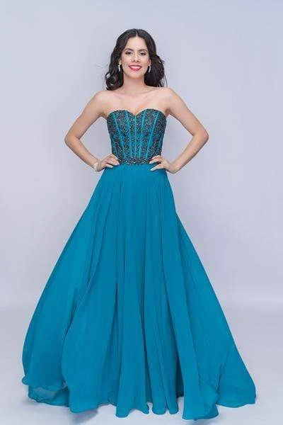 Nina Canacci - 3140 Beaded Corset Sweetheart Bodice Evening Gown 7 Nina Canacci - 3140 Beaded Corset Sweetheart Bodice Evening Gown