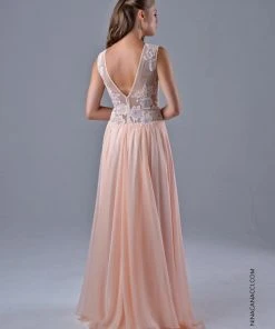 Nina Canacci - 7111 Dress In Peach