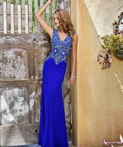 Nina Canacci - 8042 Dress In Royal