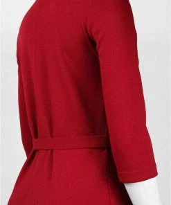 Nina Leonard - L24631 Fringed Hem Dress 10 Nina Leonard - L24631 Fringed Hem Dress