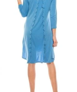 Nina Leonard - L6234A Tie String Back Short Swing Jersey Dress Cocktail Dresses