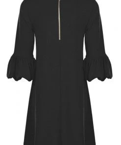 Nina Leonard - L6832B Balloon Hem Quarter Length Sleeve Shift Dress 13 Nina Leonard - L6832B Balloon Hem Quarter Length Sleeve Shift Dress