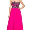 Formal Gowns Nox Anabel - 2554 Embellished Semi-Sweetheart A-line Dress
