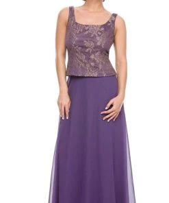 Nox Anabel - 5076 Lace Dress With Sheer Jacket Formal Gowns 11 Nox Anabel - 5076 Lace Dress With Sheer Jacket Formal Gowns