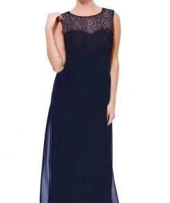 Formal Gowns Nox Anabel - 5136 Illusion Dress With Jacket