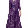 Formal Gowns Nox Anabel - 5139 Lace Embroidered A-line Dress
