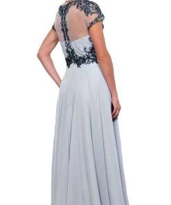 Nox Anabel - 5143 Beaded Embellished A-Line Gown