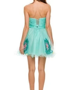 Cocktail Dresses Nox Anabel - 6041 Ruched A-Line Dress