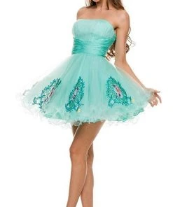 Cocktail Dresses Nox Anabel - 6041 Ruched A-Line Dress