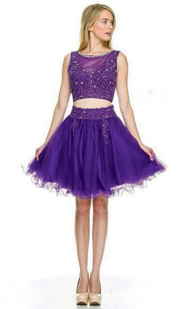 Cocktail Dresses Nox Anabel - 6058 Two Piece Cocktail Dress 7 Cocktail Dresses Nox Anabel - 6058 Two Piece Cocktail Dress