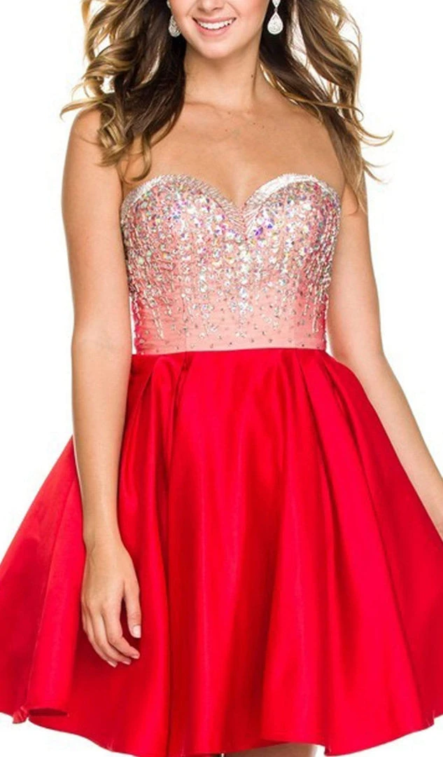 Nox Anabel - 6167 Beaded Cocktail Dress Cocktail Dresses 5 Nox Anabel - 6167 Beaded Cocktail Dress Cocktail Dresses