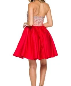 Nox Anabel - 6167 Beaded Cocktail Dress Cocktail Dresses 7 Nox Anabel - 6167 Beaded Cocktail Dress Cocktail Dresses