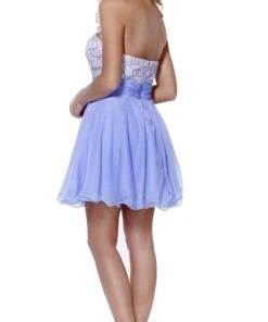 Nox Anabel - 6169 Embroidered Sweetheart Dress Cocktail Dresses 10 Nox Anabel - 6169 Embroidered Sweetheart Dress Cocktail Dresses