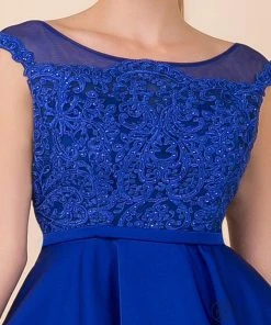 Cocktail Dresses Nox Anabel - 6288 Lace Embroidered Dress