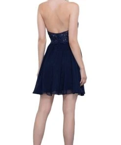 Nox Anabel - 6308 Ornate Lace Appliqued Illusion Halter Dress 20 Nox Anabel - 6308 Ornate Lace Appliqued Illusion Halter Dress