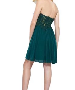 Cocktail Dresses Nox Anabel - 6314 Strapless Embellished Sweetheart Cocktail Dress 11 Cocktail Dresses Nox Anabel - 6314 Strapless Embellished Sweetheart Cocktail Dress