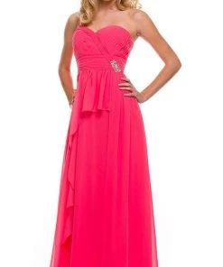 Nox Anabel - 7125 Long One Shoulder Dress