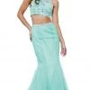 Formal Gowns Nox Anabel - 8156 Embellished Halter Crop-Top Two Piece Evening Gown