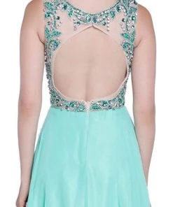 Nox Anabel - 8235 Beaded Embroidery Illusion Evening Gown Formal Gowns 13 Nox Anabel - 8235 Beaded Embroidery Illusion Evening Gown Formal Gowns