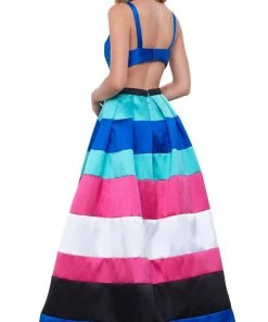 Nox Anabel - 8350 Long Sleeveless Mikado Evening Dress 8 Nox Anabel - 8350 Long Sleeveless Mikado Evening Dress