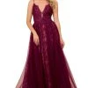 Nox Anabel - C305 Lace Embroidered A-Line Gown