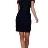 Nox Anabel - G653 Appliqued Illusion Off Shoulder Sheath Dress Cocktail Dresses 1 Nox Anabel - G653 Appliqued Illusion Off Shoulder Sheath Dress Cocktail Dresses