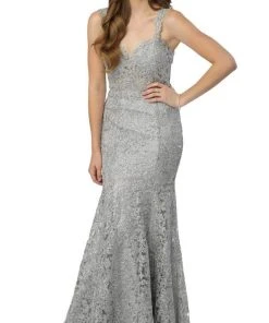 Formal Gowns Nox Anabel - R216 Allover Lace Sleeveless Mermaid Dress 13 Formal Gowns Nox Anabel - R216 Allover Lace Sleeveless Mermaid Dress