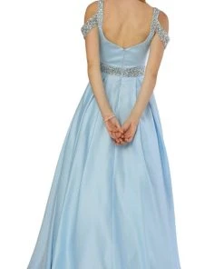 Nox Anabel - R224 Embellished Sweetheart Pleated Ballgown