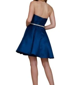 Cocktail Dresses Nox Anabel - Y661 Straight Across A-Line Cocktail Dress 13 Cocktail Dresses Nox Anabel - Y661 Straight Across A-Line Cocktail Dress