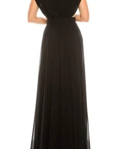 Formal Gowns Odrella - 4424 Surplice Neckline Chiffon A-Line Gown