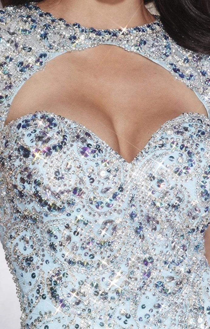 Panoply - 14766 Stunning Sweetheart Beaded Tulle And Lace Trumpet Dress 4 Panoply - 14766 Stunning Sweetheart Beaded Tulle And Lace Trumpet Dress