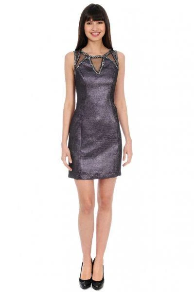 Phoebe Couture - The Necklace Cocktail - 1 Pc Amethyst In Size 0 Available 3 Phoebe Couture - The Necklace Cocktail - 1 Pc Amethyst In Size 0 Available