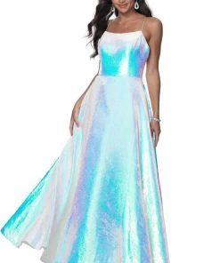 Blush By Alexia Designs Formal Gowns Pink By Blush - 5826 Shiny Sequined Long Dress