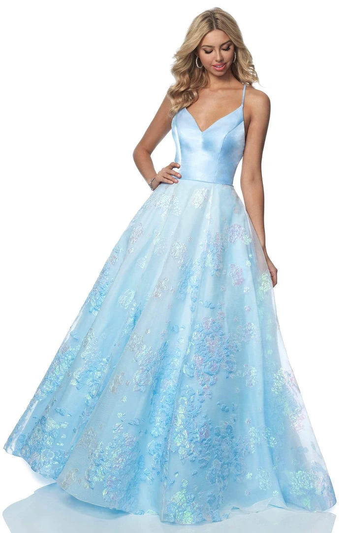 Blush By Alexia Designs Formal Gowns Pink By Blush - 5827 Fit And Flare A-line Dress 3 Blush By Alexia Designs Formal Gowns Pink By Blush - 5827 Fit And Flare A-line Dress