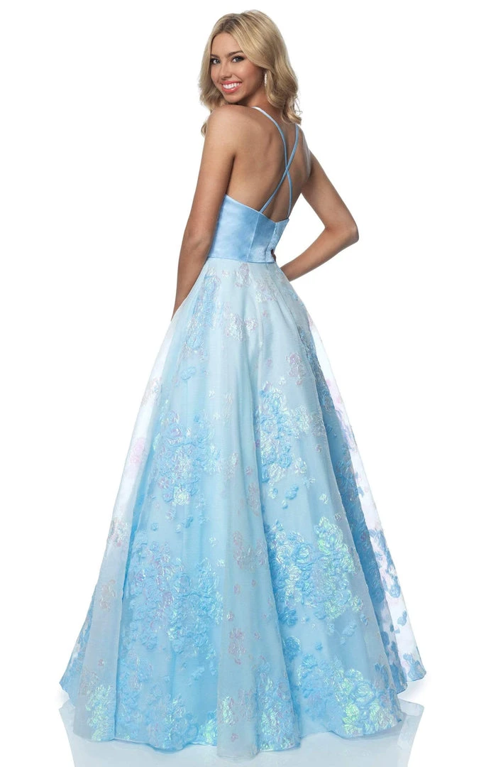 Blush By Alexia Designs Formal Gowns Pink By Blush - 5827 Fit And Flare A-line Dress 4 Blush By Alexia Designs Formal Gowns Pink By Blush - 5827 Fit And Flare A-line Dress