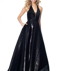 Blush By Alexia Designs Formal Gowns Pink By Blush - 5832 Shimmer V-Neck Long Dress 7 Blush By Alexia Designs Formal Gowns Pink By Blush - 5832 Shimmer V-Neck Long Dress