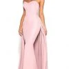 Portia And Scarlett - Endora Strapless Overskirt Prom Dress