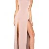 Portia And Scarlett - JJ Dress High Neck Double Slit Dress 1 Portia And Scarlett - JJ Dress High Neck Double Slit Dress