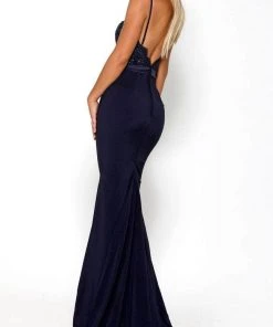 Portia And Scarlett - Lody Sienna No Lace Train Sweetheart Dress 16 Portia And Scarlett - Lody Sienna No Lace Train Sweetheart Dress