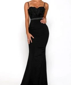 Portia And Scarlett - Lody Sienna No Lace Train Sweetheart Dress 13 Portia And Scarlett - Lody Sienna No Lace Train Sweetheart Dress