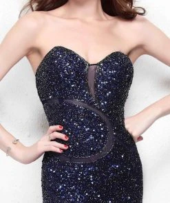 Primavera Couture - 1517 Strapless Sweetheart Sheath Dress