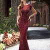 Primavera Couture - 3190 Bead Embellished Fitted Evening Gown 1 Primavera Couture - 3190 Bead Embellished Fitted Evening Gown