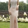 Formal Gowns Primavera Couture - 3203 Sequined High Halter Back Cutout Gown 1 Formal Gowns Primavera Couture - 3203 Sequined High Halter Back Cutout Gown