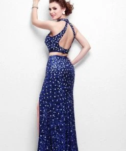 Primavera Couture - 9995 Bejeweled Two-Piece Evening Dress 12 Primavera Couture - 9995 Bejeweled Two-Piece Evening Dress