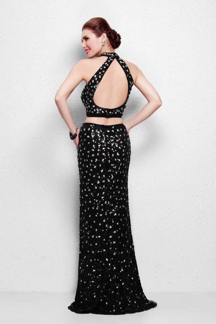 Primavera Couture - 9995 Bejeweled Two-Piece Evening Dress 4 Primavera Couture - 9995 Bejeweled Two-Piece Evening Dress