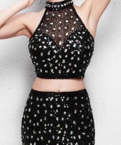 Primavera Couture - 9995 Bejeweled Two-Piece Evening Dress 14 Primavera Couture - 9995 Bejeweled Two-Piece Evening Dress