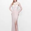 Primavera Couture - Long Fitted Halter Dress 1816