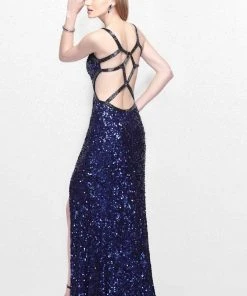 Primavera Couture - Magnificently Embellished Sweetheart Cutout Sheath Gown 1853 15 Primavera Couture - Magnificently Embellished Sweetheart Cutout Sheath Gown 1853