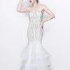 Primavera Couture - Scrumptious Strapless Sweetheart Tiered Mermaid Gown 1854 Formal Gowns